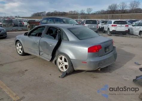 2007 Audi A4 2.0T z USA, uszkodzony, nr VIN WAUBF98E67A105428